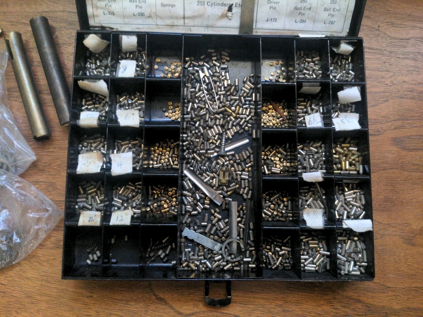 Vintage Corbin K-1 Master Keying Kit 53 For 5253 253 Cylinders Ect Rekeying