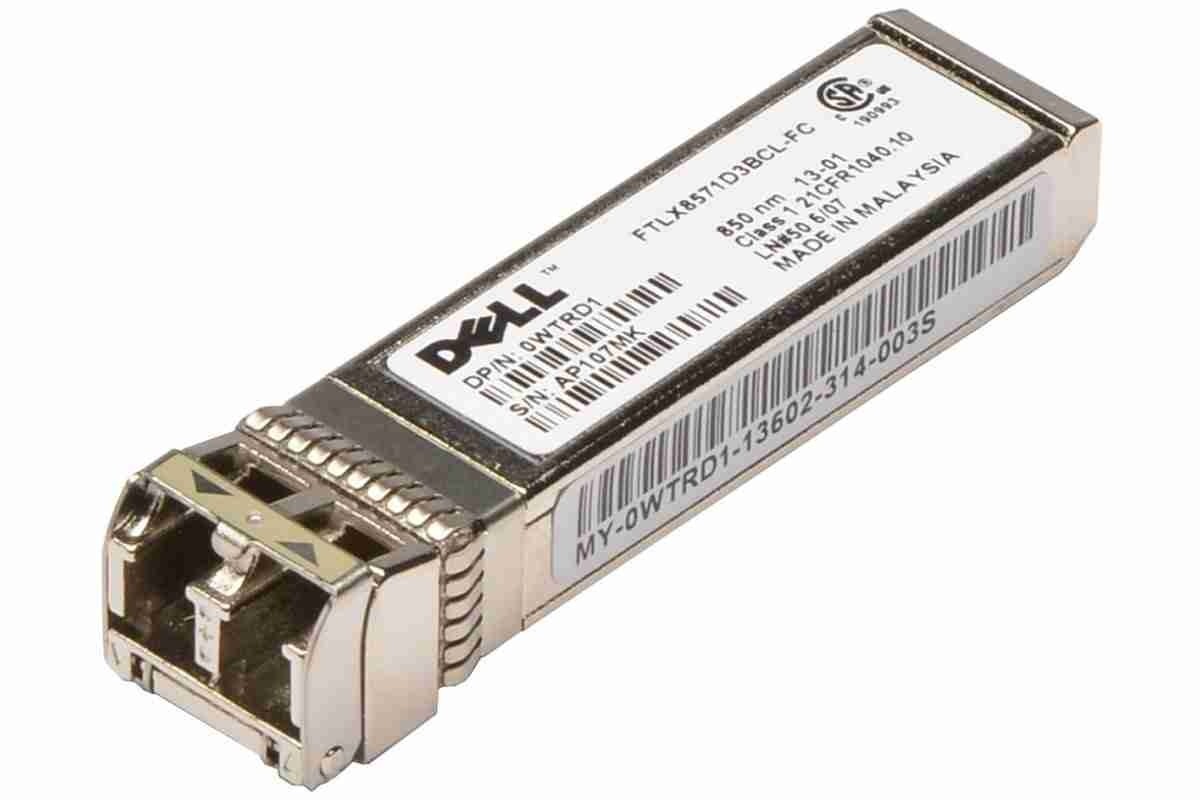 Dell WTRD1 SFP-10G-SR Transceiver, 1 Year Warranty