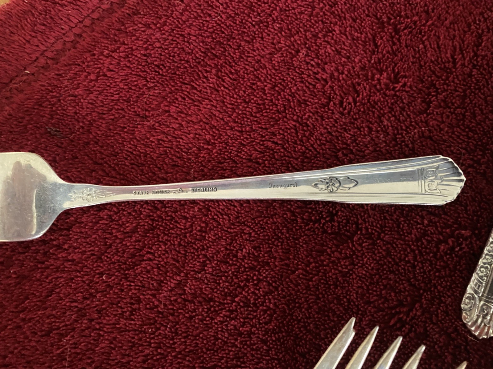 Inaugural by State House Sterling Silver Flatware Set 38 pieces