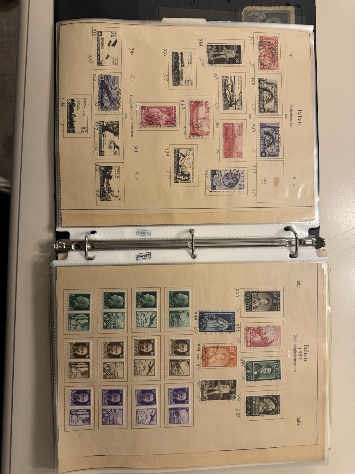 Italy Stamp Collection 2000+ Stamps Italy, Italian Themed, BV $10k+