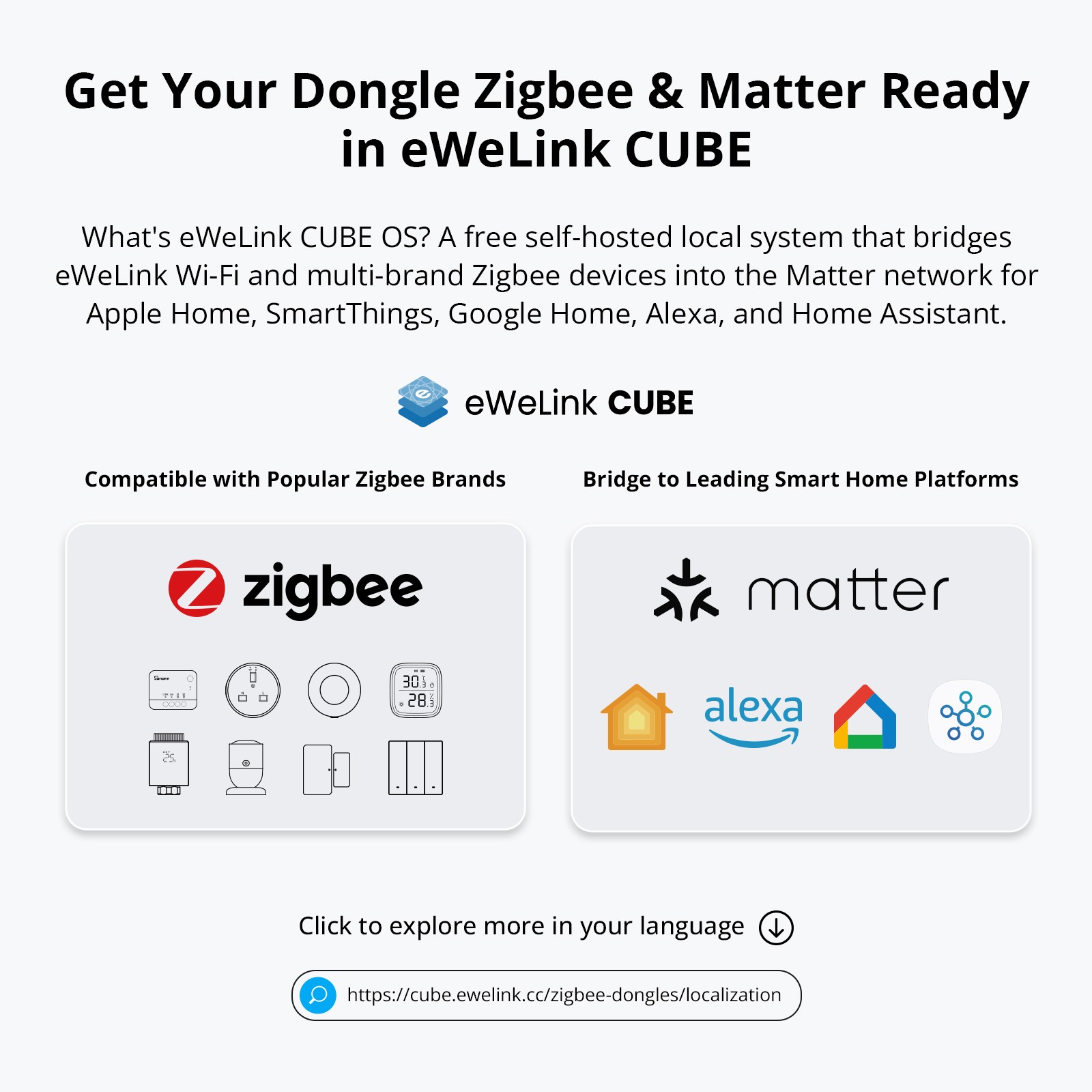 SONOFF Dongle Lite MG21 Zigbee/Thread USB Coordinator Zigbee 3.0 USB Dongle Plus