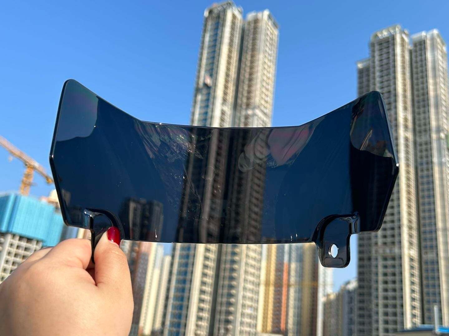 BLACK SPEED FLEX & SCHUTT F7 Full Size Football Helmet Visor Eye Shield W/Clips