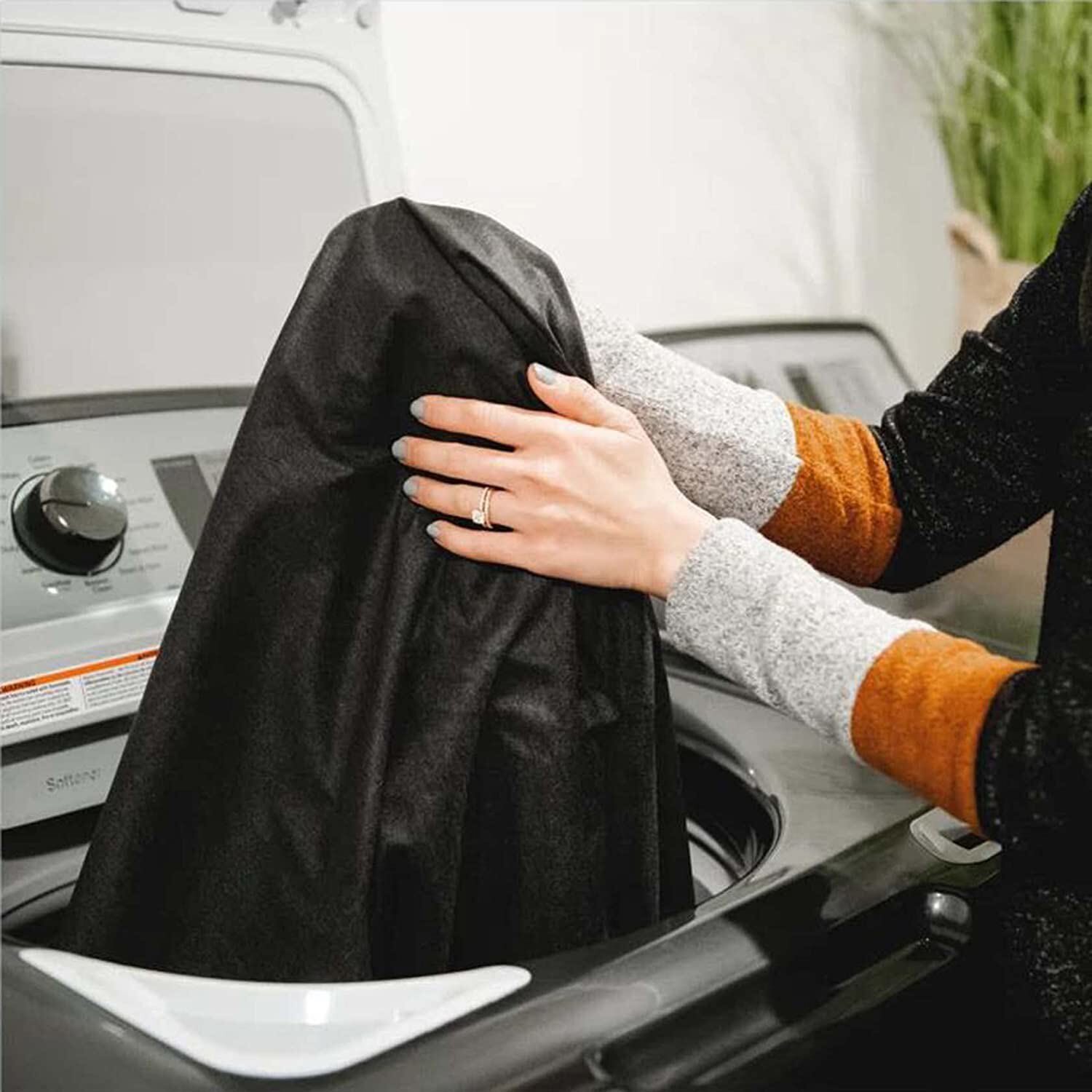 7FT Giant Bean Bag Sofa Living Room Chair Memory Soft Protect Cover No Filling