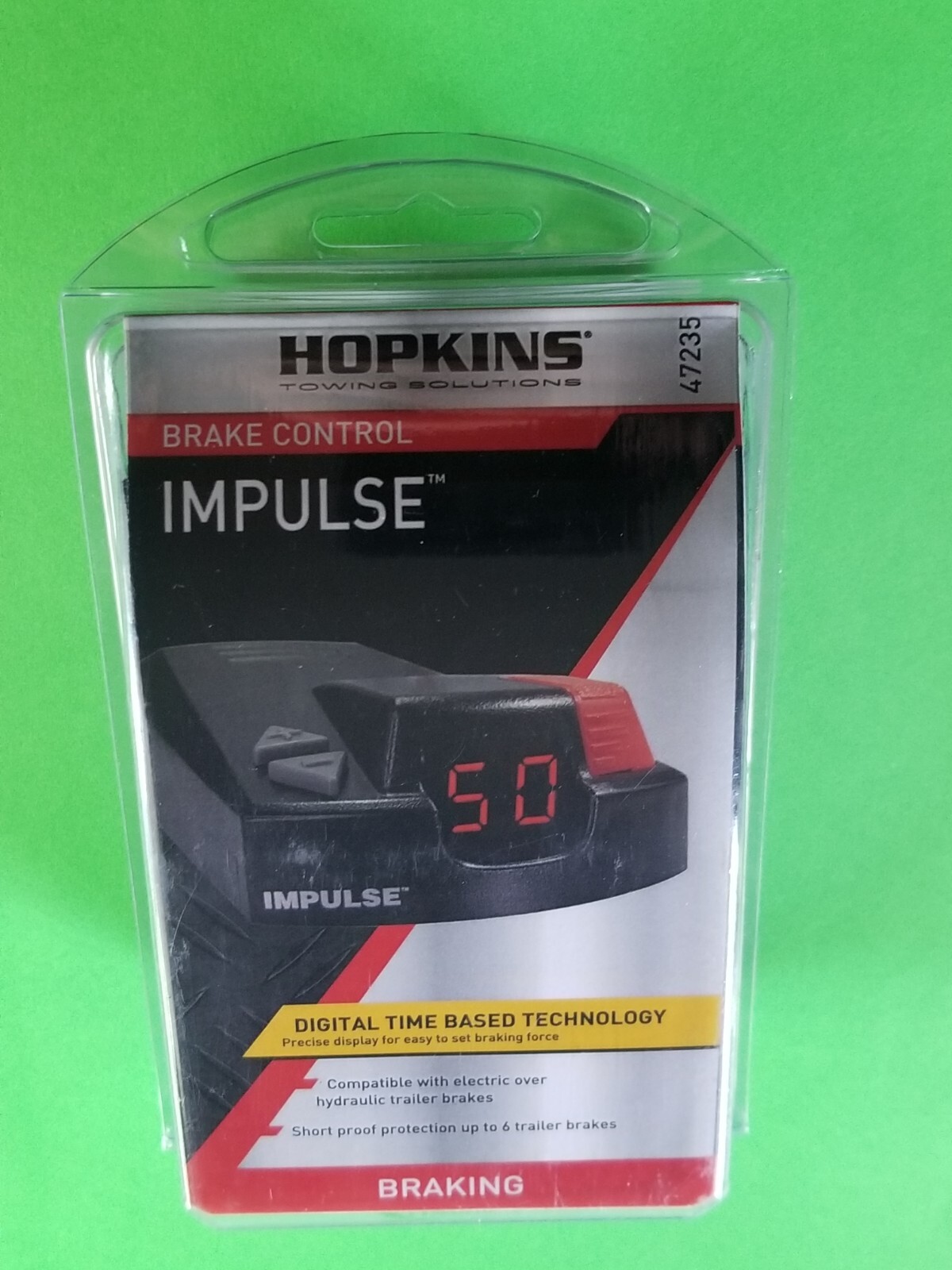 NEW - Hopkins Impulse (Time Based) Digital Brake Control 47235 - Free ShipN!
