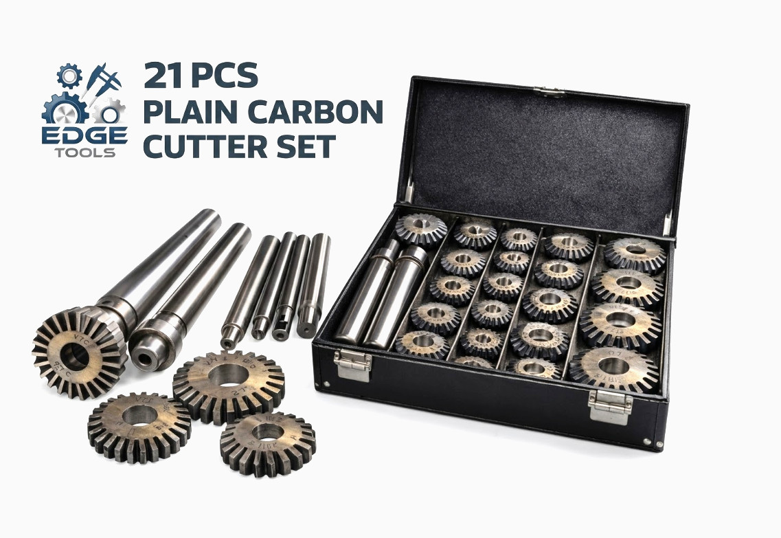 NEW 21 Pcs Valve Seat And Carbon Steel Face Cutter Set With Metal Box USA Tools