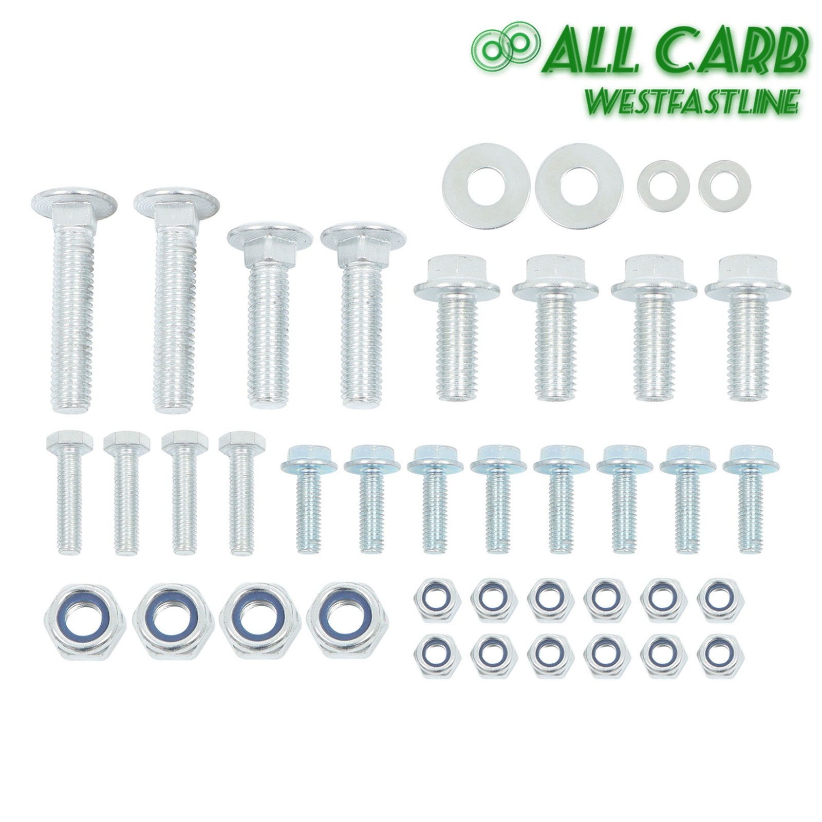 Tuff Top Tractor & Mower Canopy 52" × 52" For 2" x 2" or 2" x 3" ROPS -White