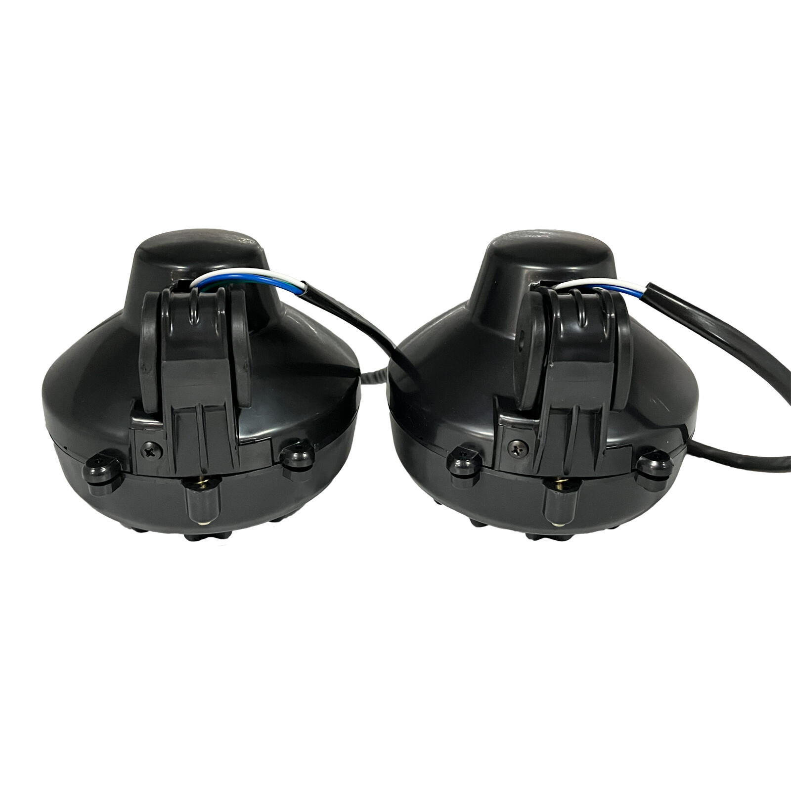 2x LED Headlights for Yamaha Banshee 1987-2006 lens bulbs Grills Warrior 350