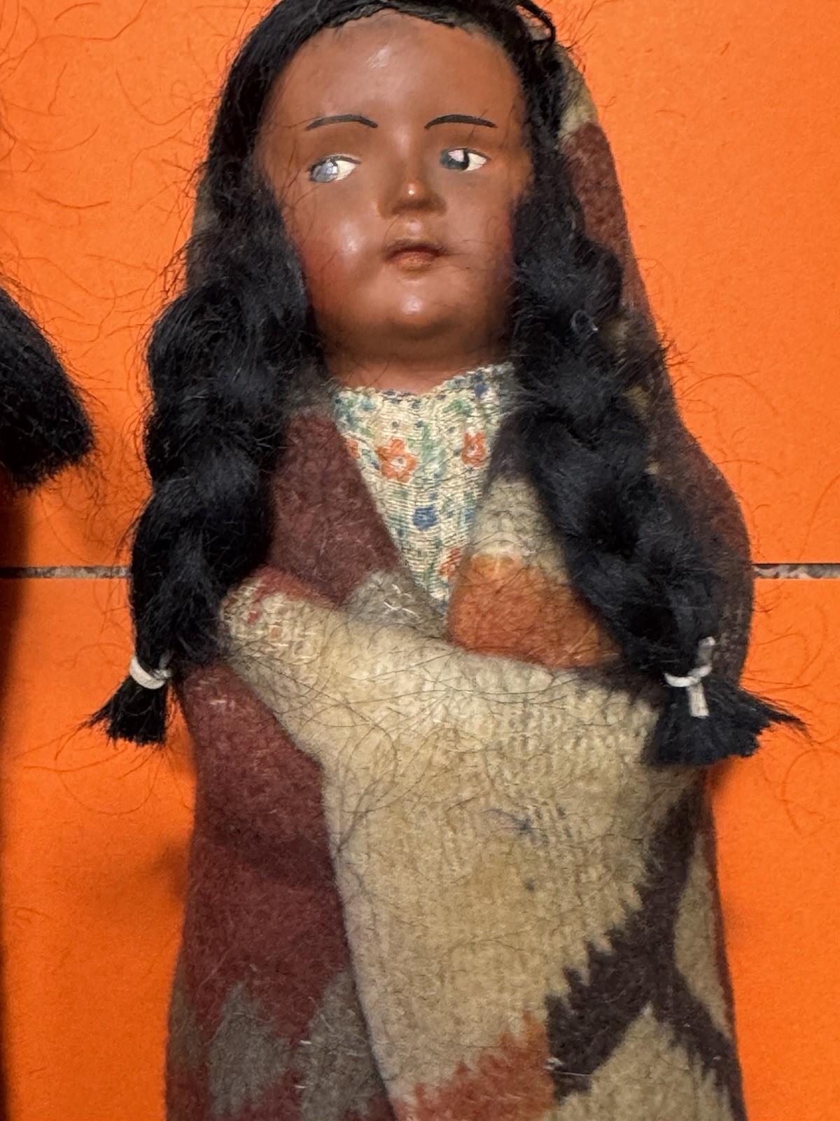 Vintage Skookum Native American Indian Dolls - Chief & Squaw