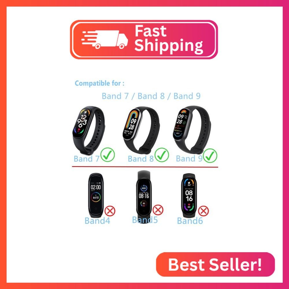 Aemus Screen Protector Compatible for Xiaomi Mi Smart Band 10 (2025) 3D Curved S