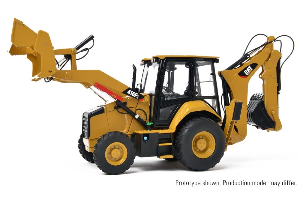 CCM CAT 416 F2 Backhoe Loader Caterpillar "Contractors Series" 1/24 NIB 2017