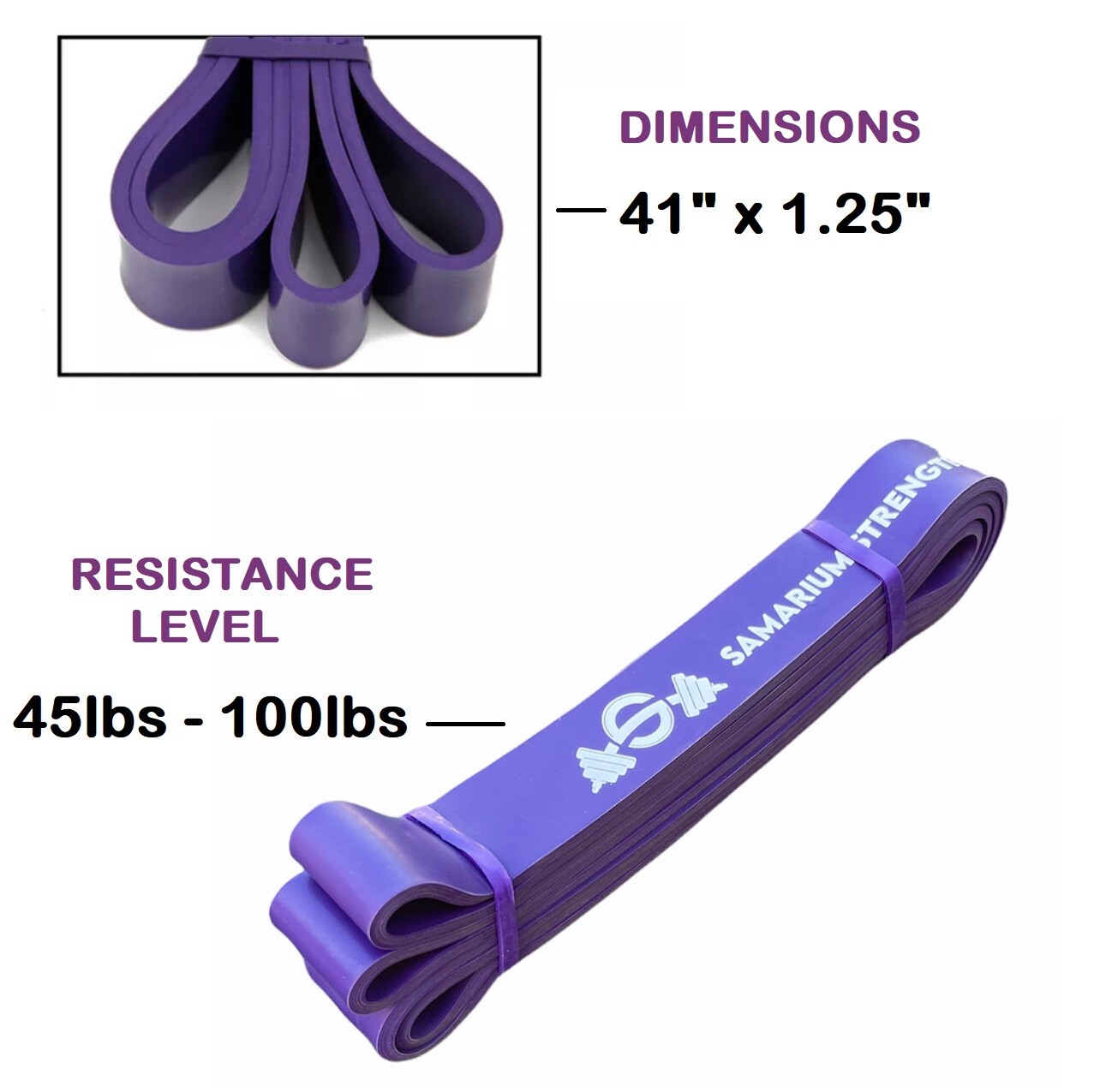 Heavy Duty Resistance Bands Set Loop For Gym Exercise Pull up Fitness Workout US