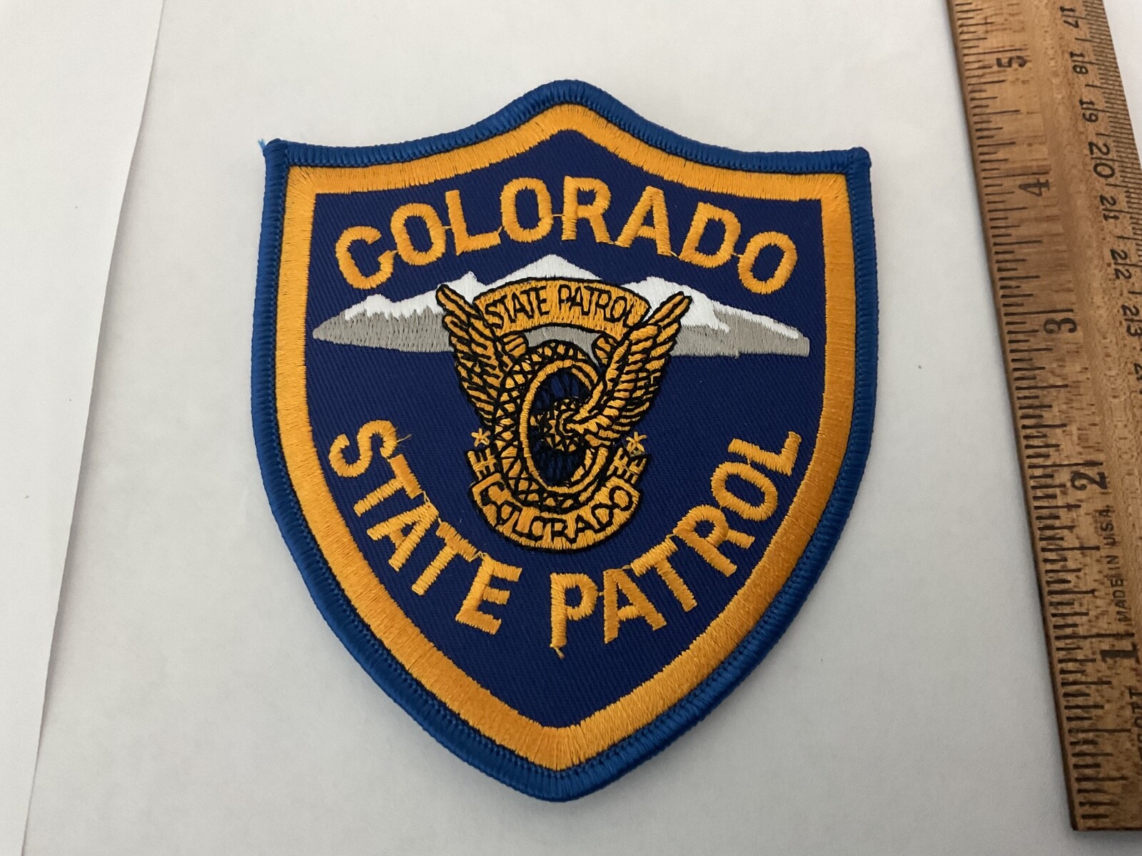 State Law Enforcement patches All different 10 piece set. All new.Full size