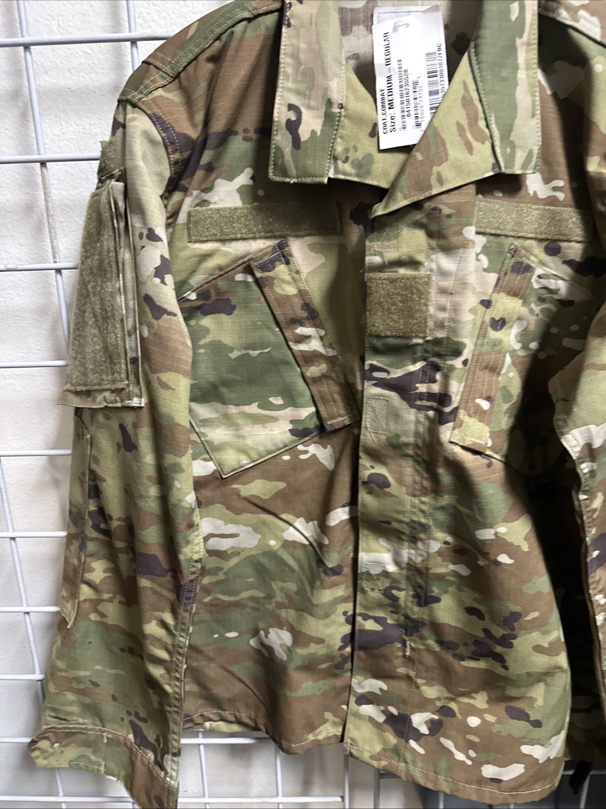 US ARMY OCP MULTICAM GARRISON JACKET MEDIUM REGULAR NEW WITH TAGS