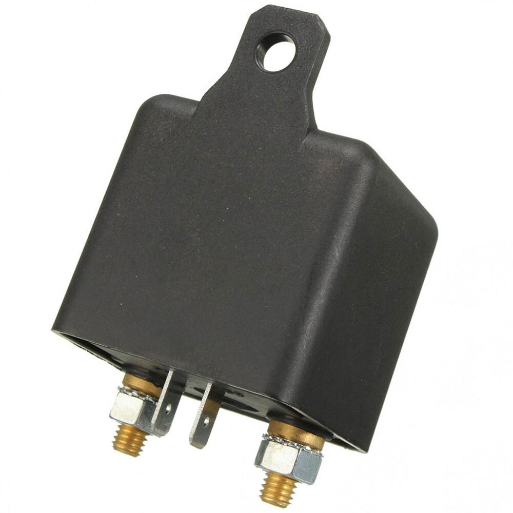 12V 100Amp 4-Pin Heavy Duty ON/OFF Switch Split Charge Relay For Auto Boat Van**