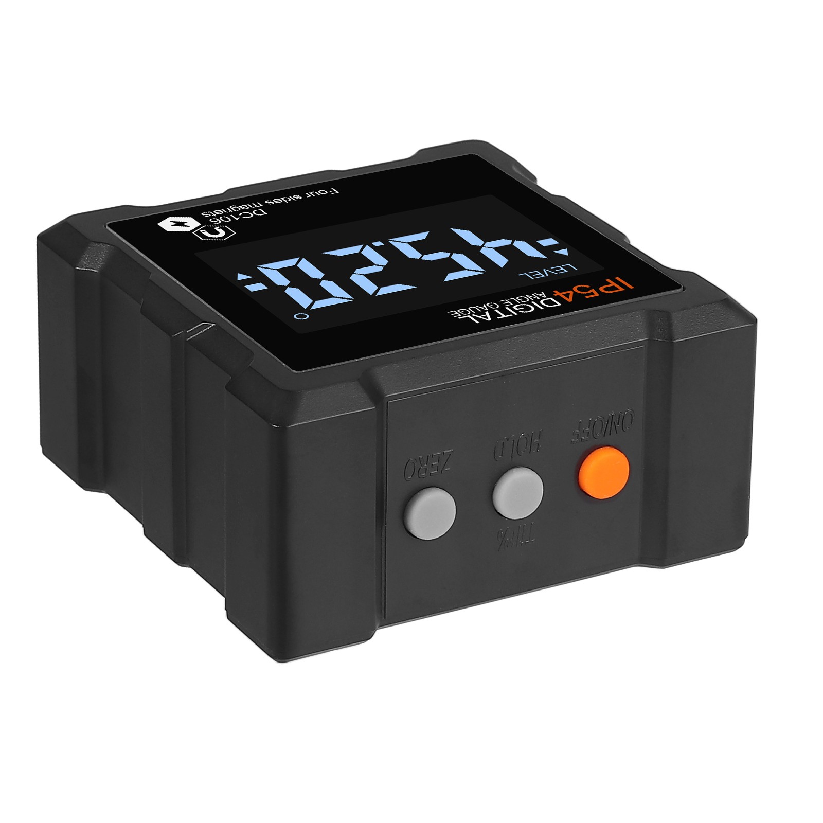 Magnetic Digital Protractor Gauge Level Box Angle Finder Inclinometer Meter LCD