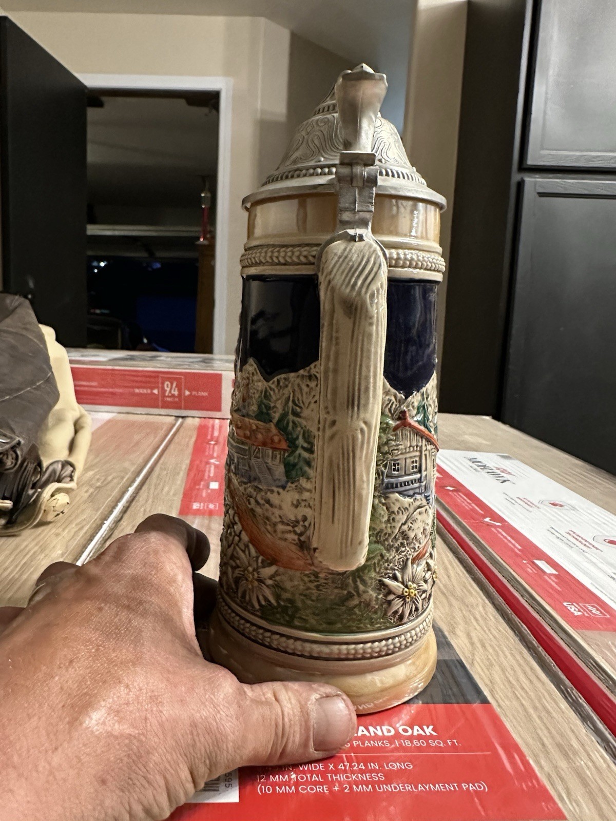 Vintage German Beer Stien Stein Mug