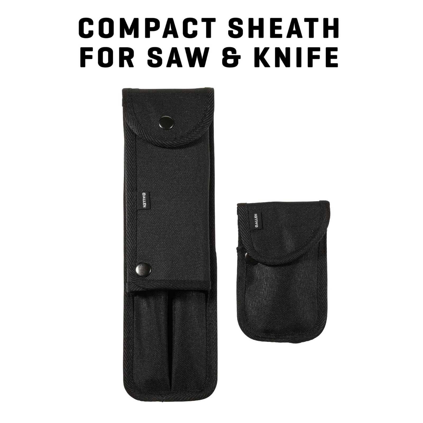 Allen® High Mesa Knife Saw Combo 18788A Field Dressing Butchering Nylon Sheath