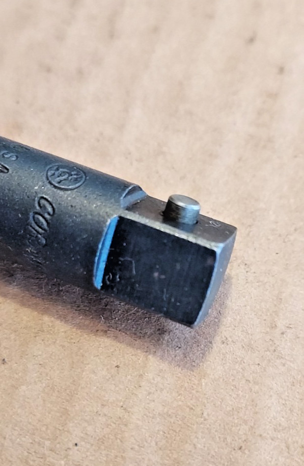 Cornwell USA D-214-3 (3") 7/16" Hex-Drive Impact to 3/8" pinned socket adapter.