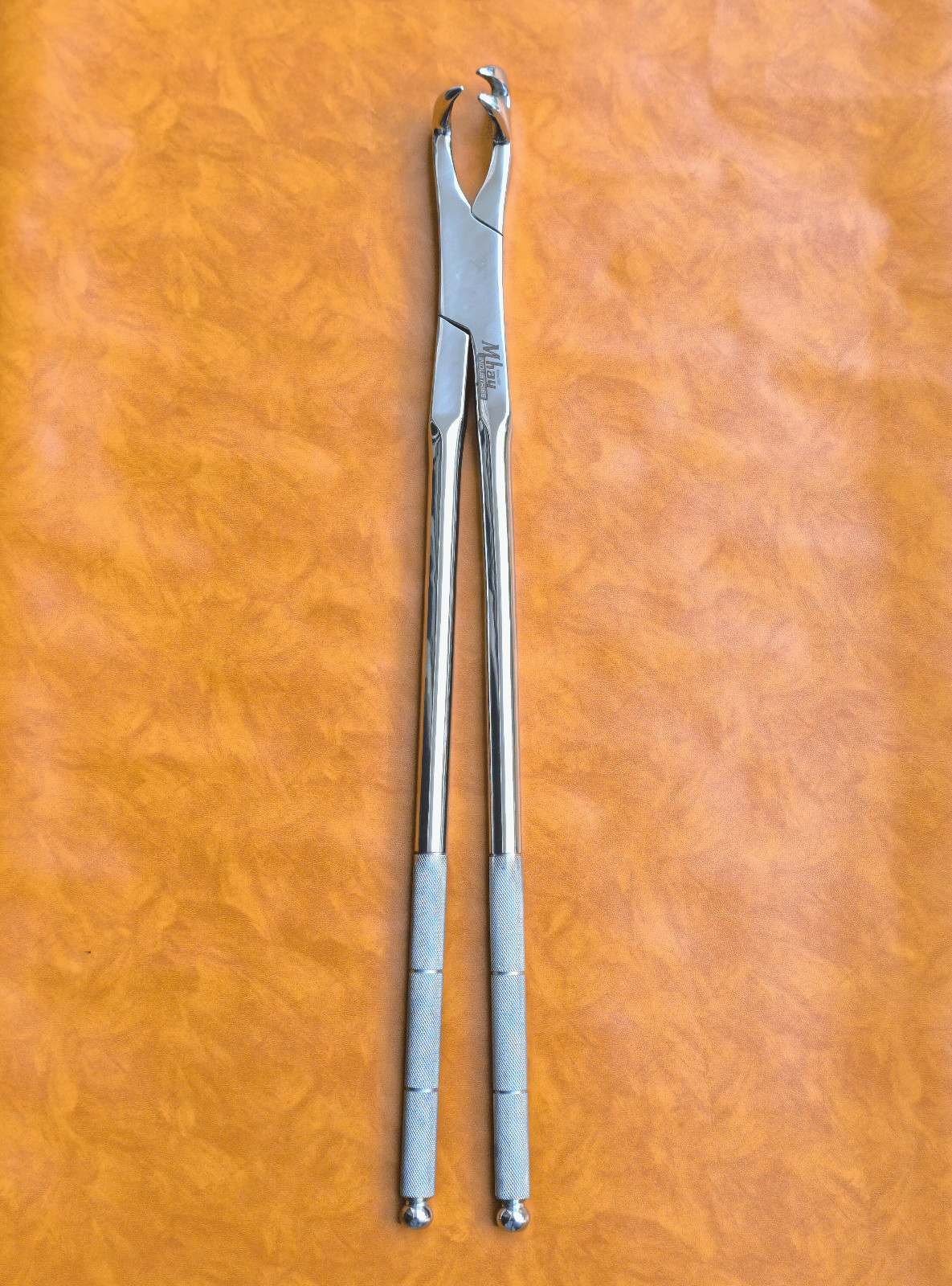 Equine Dental Forceps Three Prong Off Side 21" (Left)