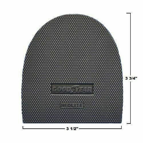 Goodyear Neolite Rubber Lifts- Pair Shoe Repair Heels -Assort. thickness -sz Lrg
