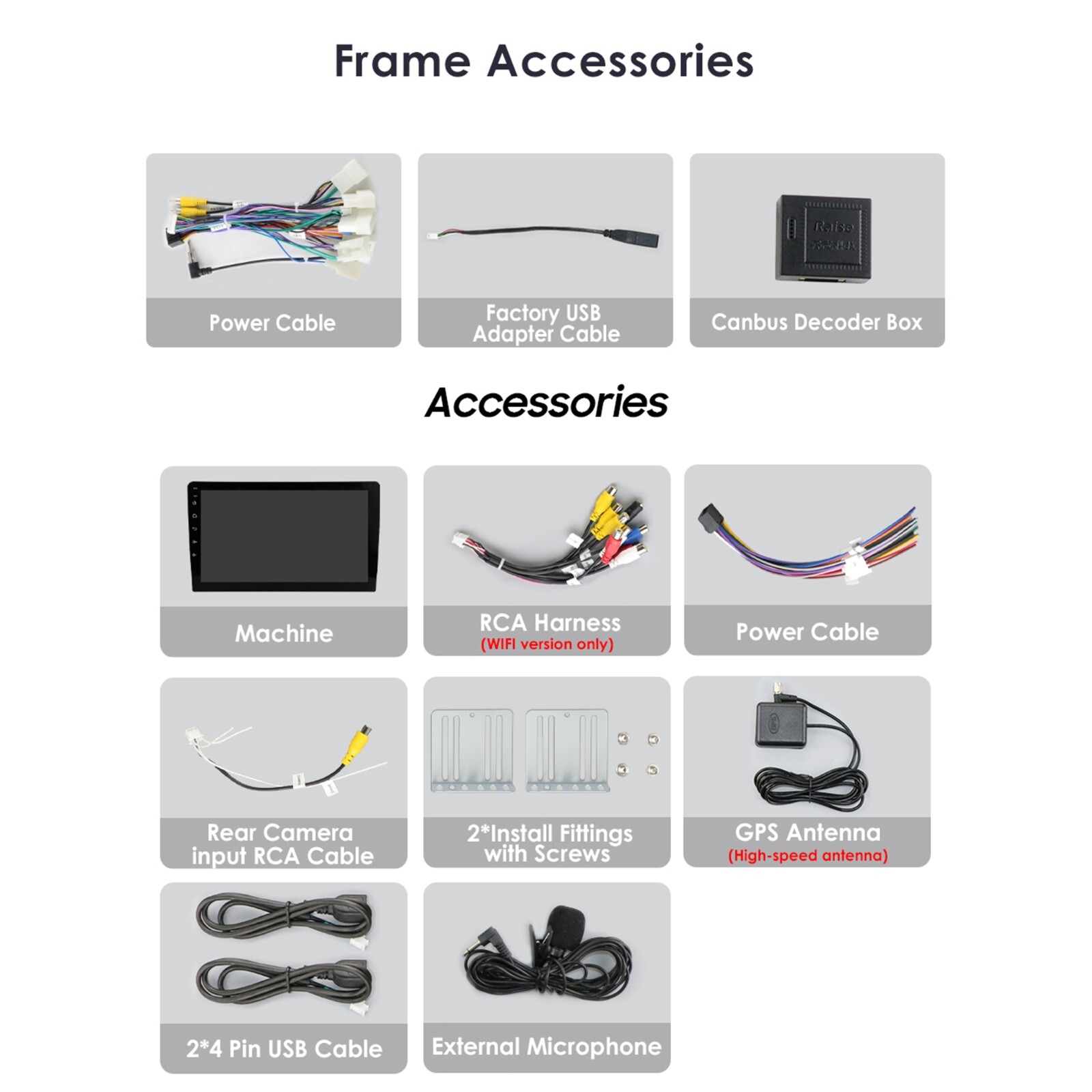 Apple Carplay For Toyota Corolla 2014-2016 Car Stereo Radio Android 14 GPS WIFI