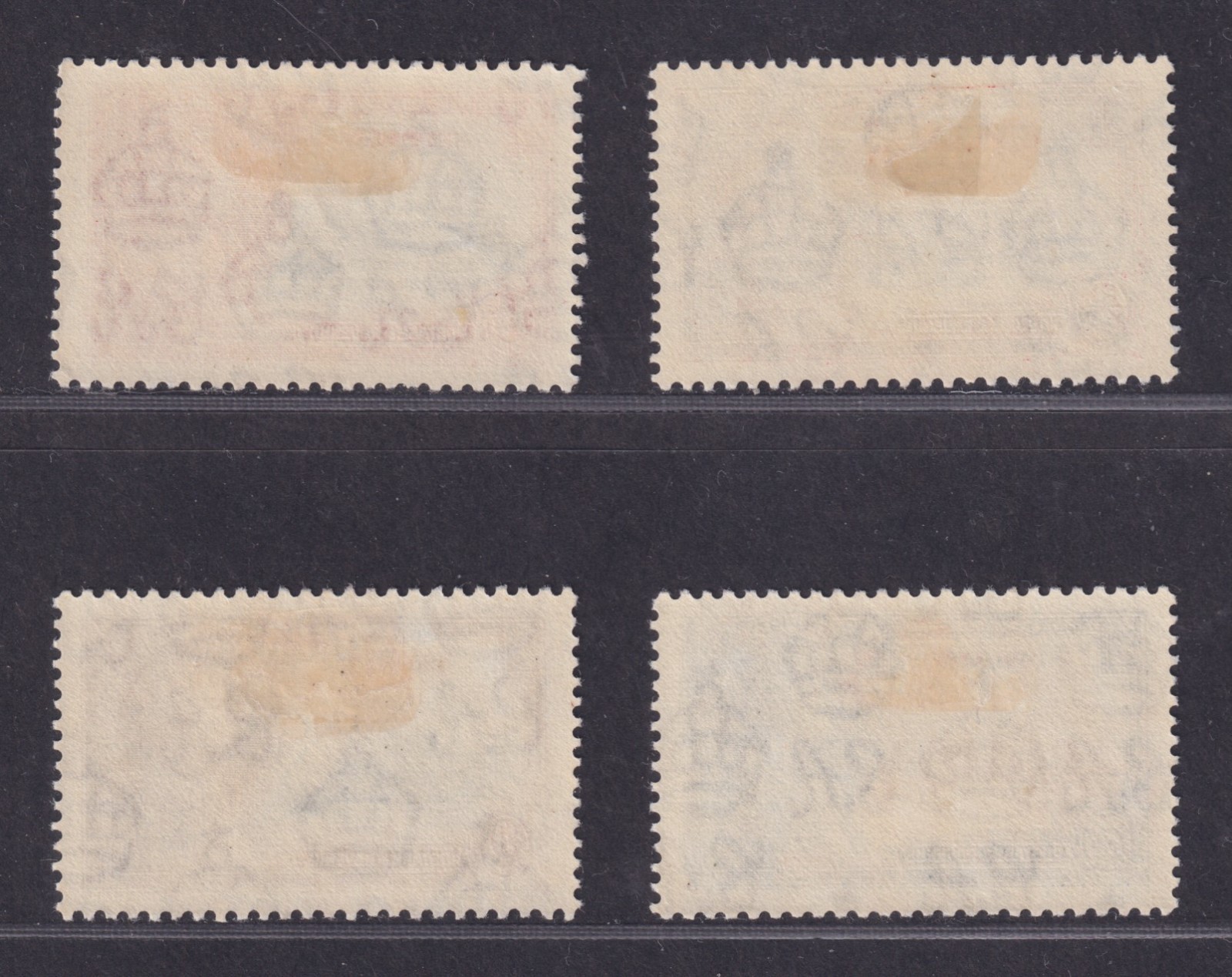 Cyprus Scott 136-139 VF MH 1935 George V Silver Jubilee Omnibus Issue SCV $39.75