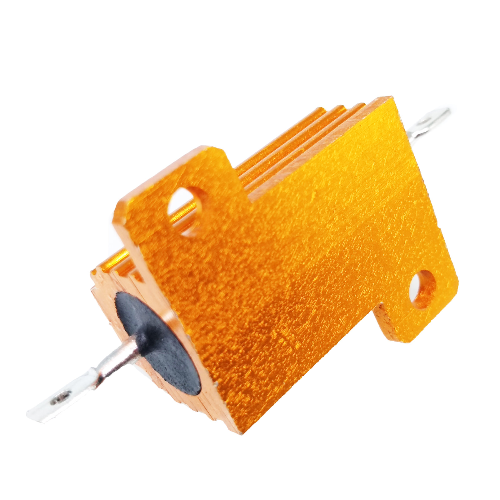 US Stock 2pcs 10 ohm 10R 25W Watt Aluminum Housed Metal Case Wirewound Resistors