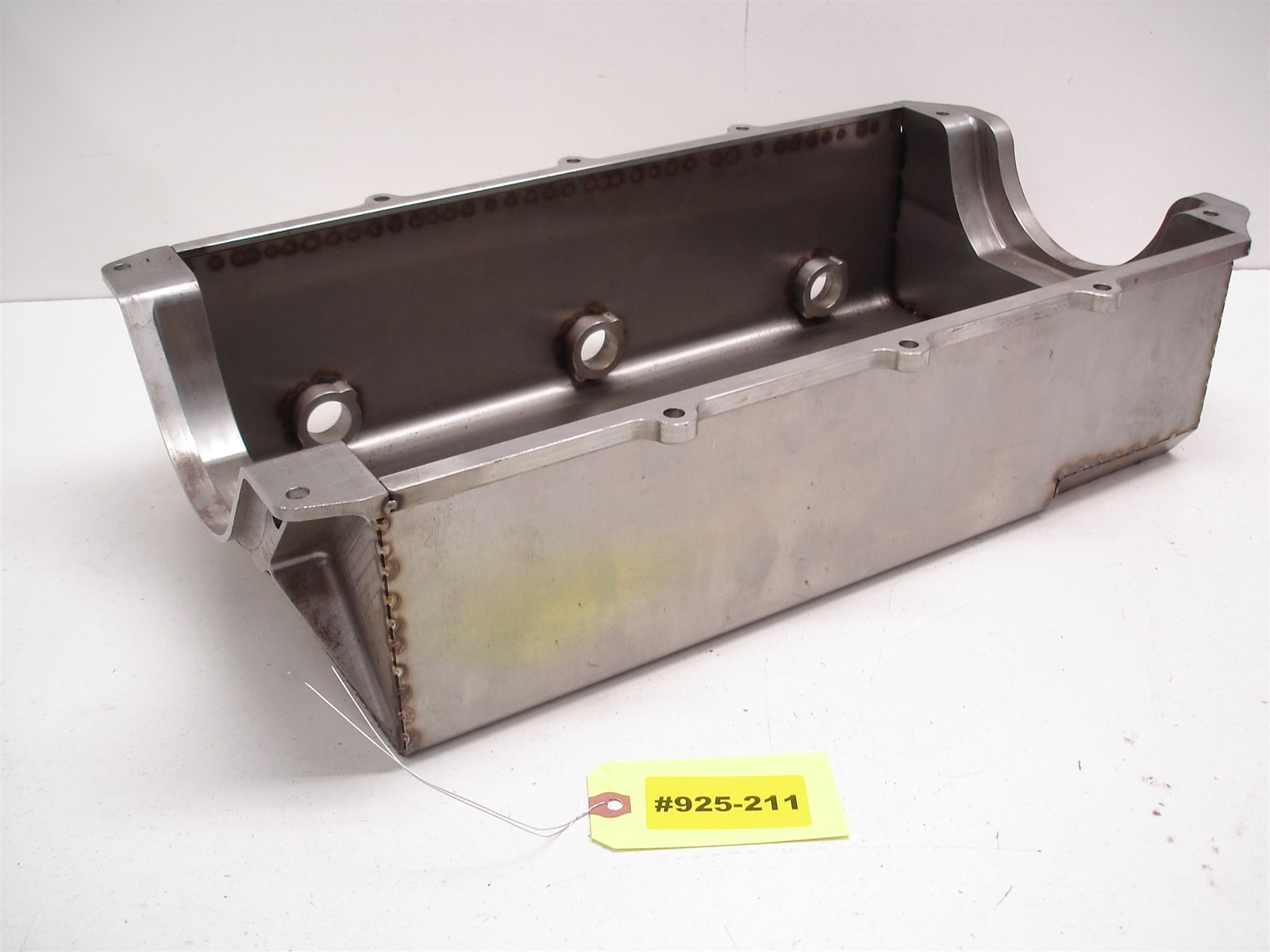 NEW PARTIALLY FINISHED NASCAR HENDRICK GM R07 R07.2 STAINLESS DRY SUMP OIL PAN