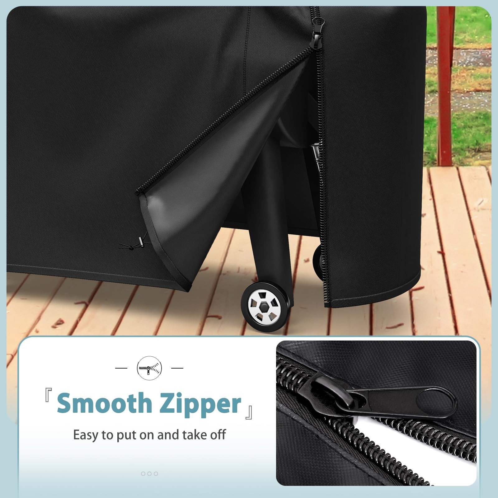 Upgraded Pellet Grill Cover for Pit Boss 820 Series, Pro Series 850, Heavy Duty