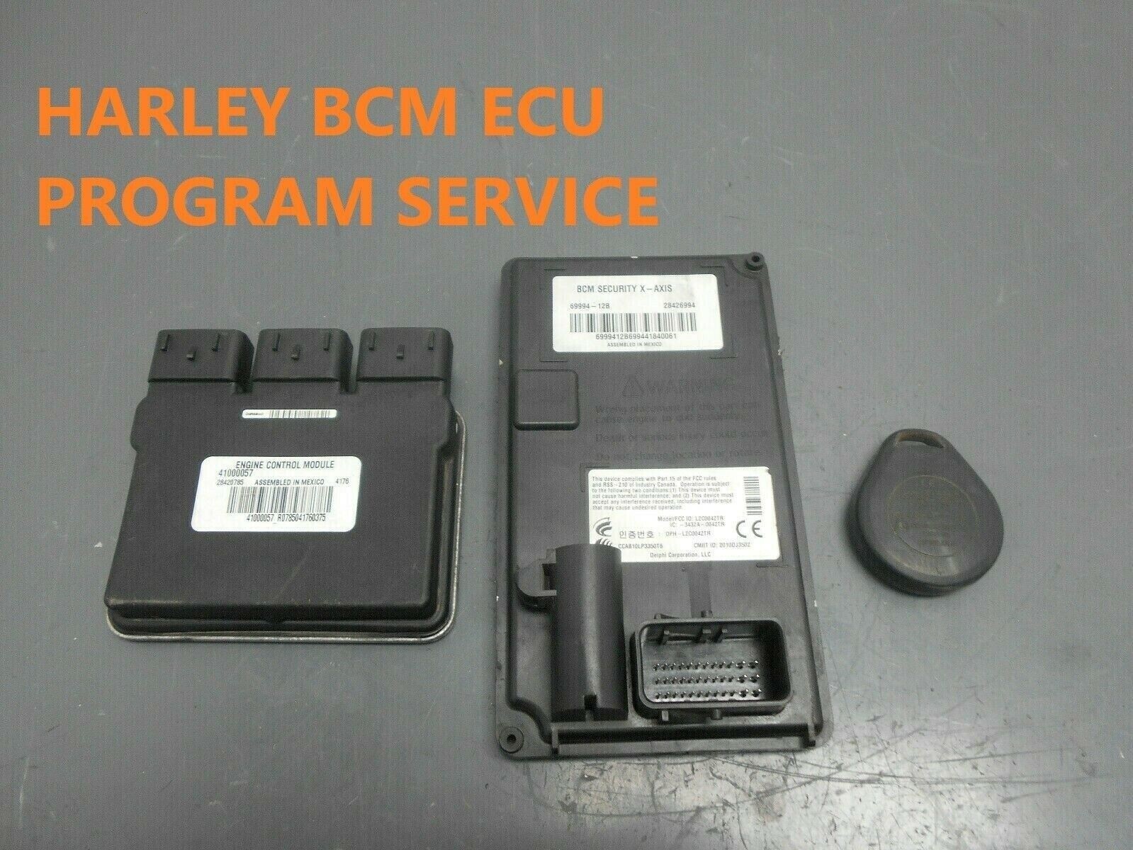 HARLEY DAVIDSON SECURITY FOB BCM UNLOCK SERVICE PIN RECOVERY ECU HFSM TSSM