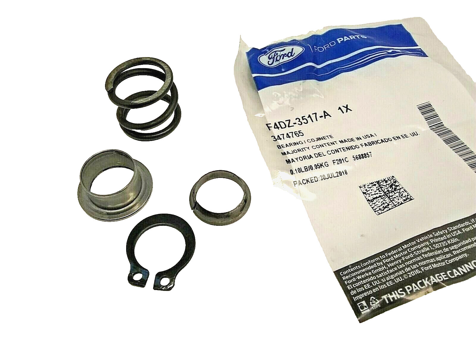 ORIGINAL OEM Ford Mercury Lincoln Steering Column Upper Bearing Kit Tilt/No Tilt