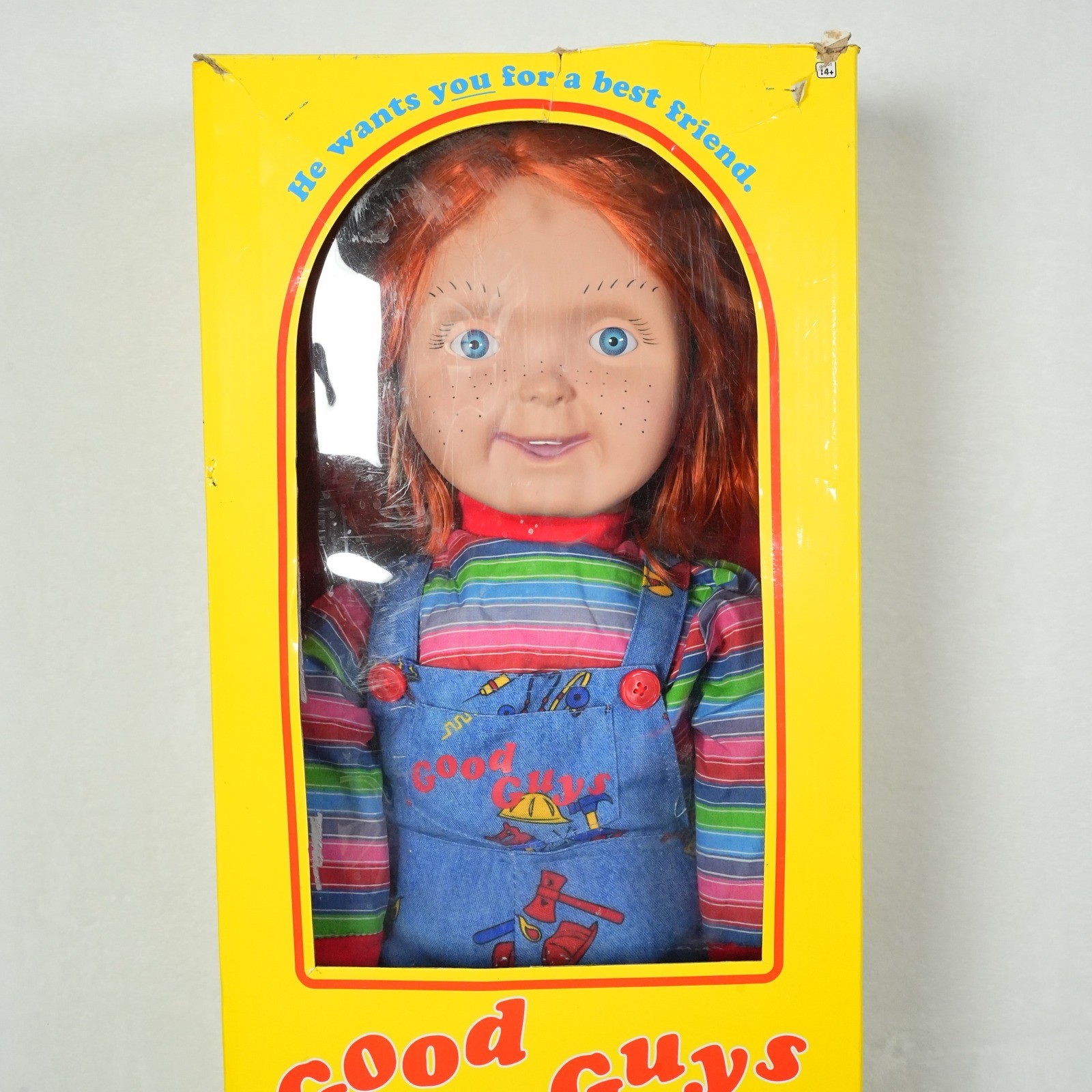 Spirit Halloween Official 30" Life Size GOOD GUYS CHUCKY DOLL Childs Play 1