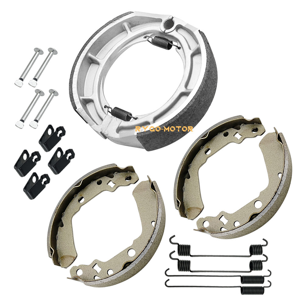 Front & Rear Brake Shoes Kit for Suzuki King Quad 300 LTF4WDX LTF300F 1991-2001