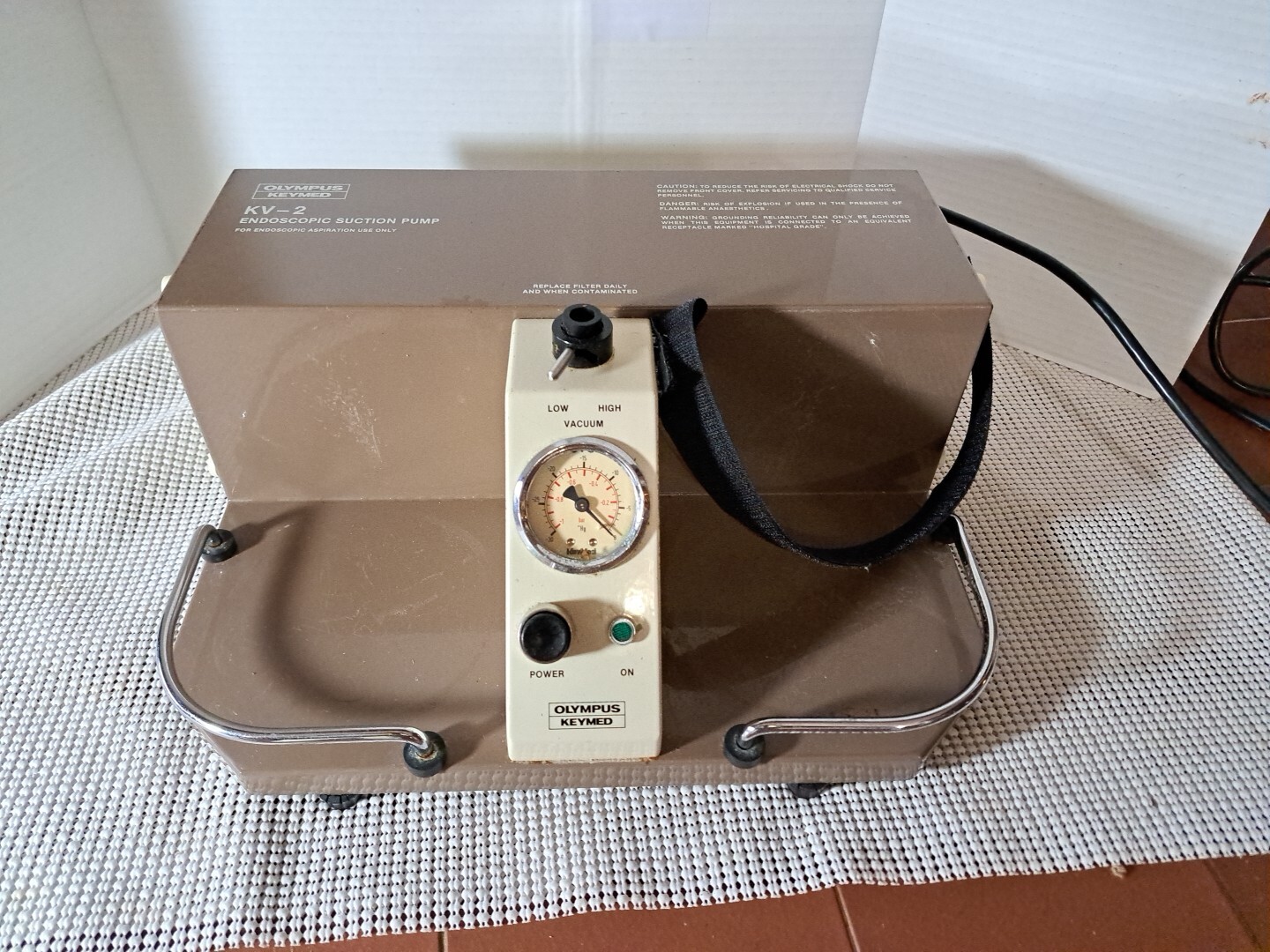 Vintage Collectable Olympus KV-2 Endoscopic Suction Pump Working