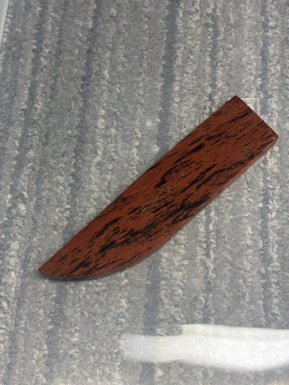 Brown Mahogany Obsidian Knife Blade Flint Knapping Preform Blank Napping