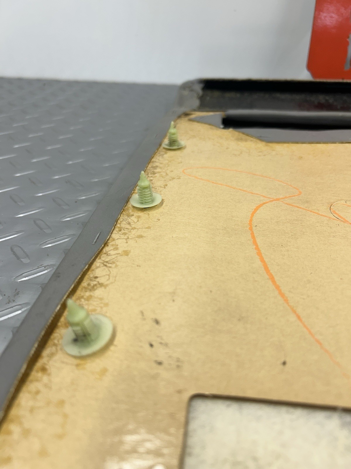 84-96 Jeep Cherokee XJ Rear Driver Side Door Panel Gray OEM