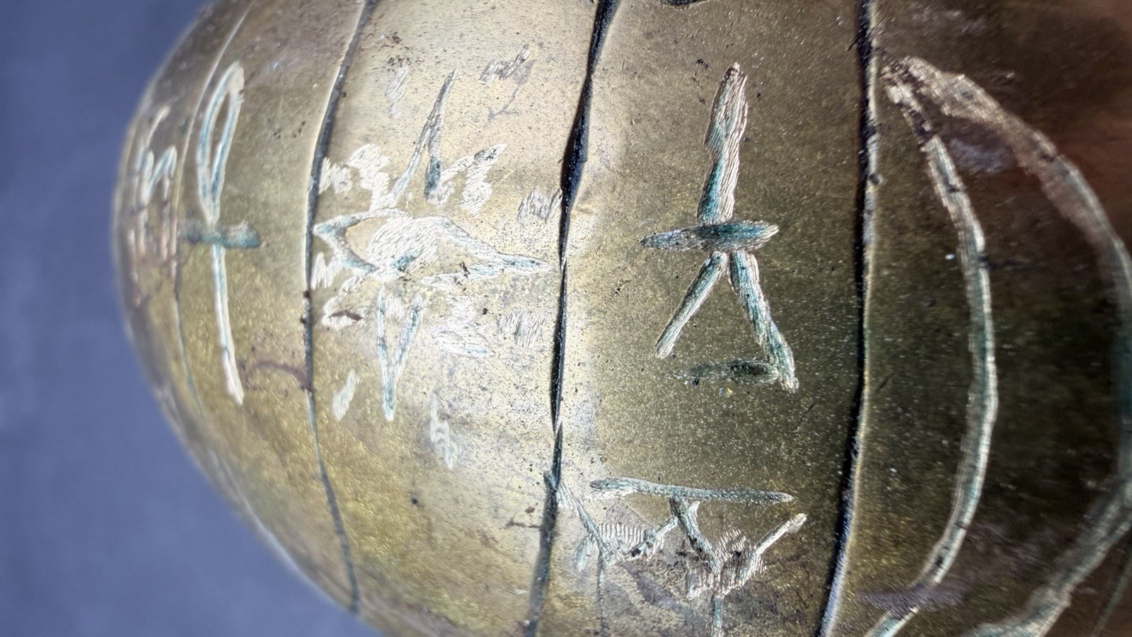 Glowing Bronze Bracer With Detailed Links From Tula Hidalgo Ojuelos