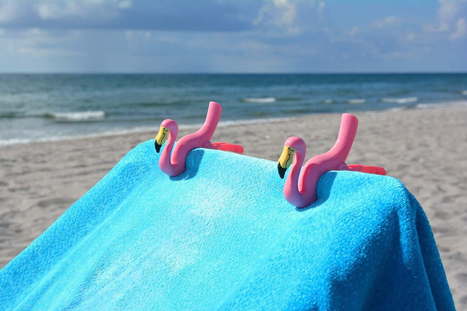 Flamingo Beach Towel Clips Jumbo Size