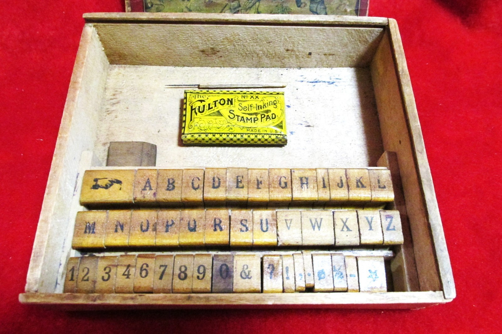 c1898 Ex-Rare Military Museum Uncle Sam's Soldier Boys Pr. Blocks, San Juan Hill