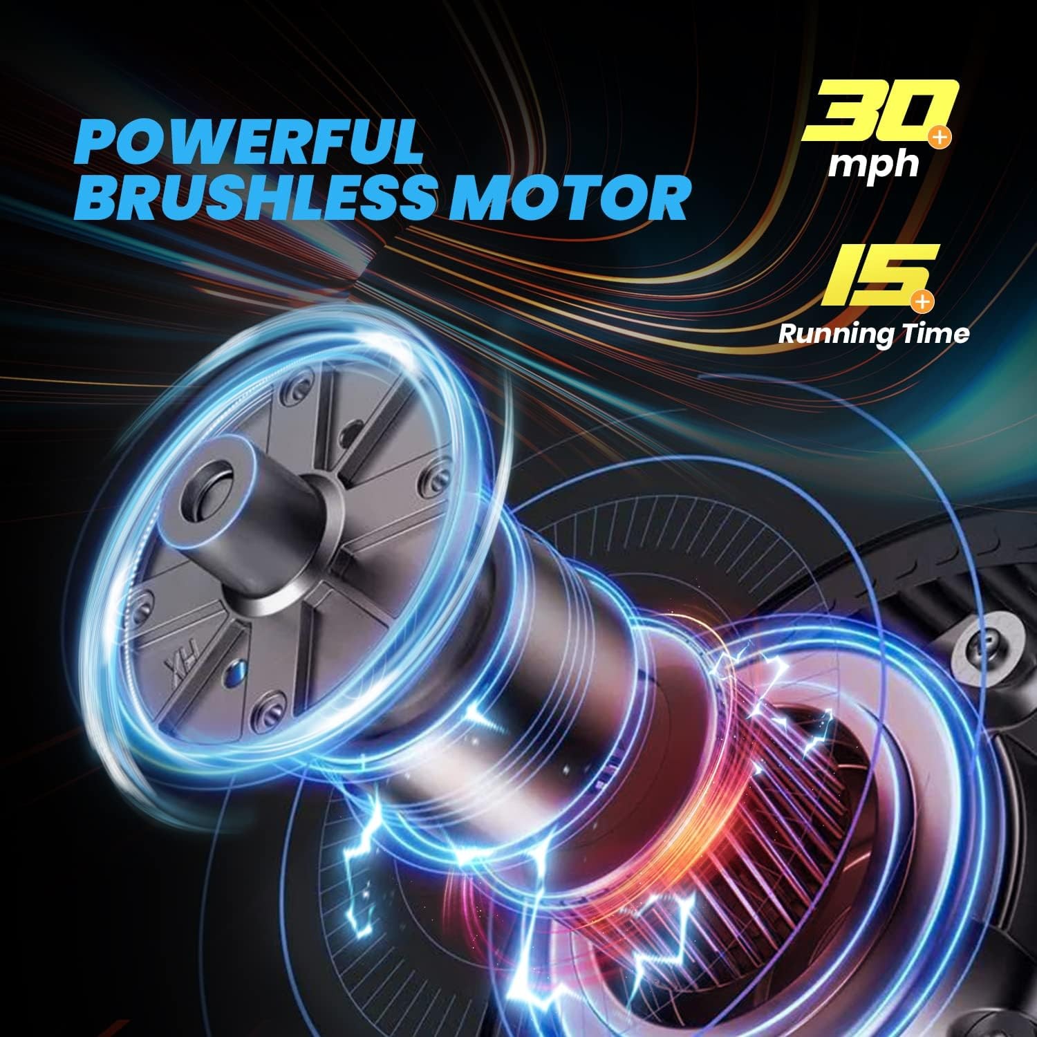 DEERC High Speed RC Boat Brushless Motor for Lakes and Pools