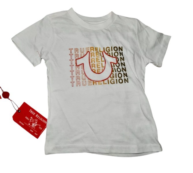 True Religion Boys 3-Piece Outfit Set Camo Tee Shirt Shorts