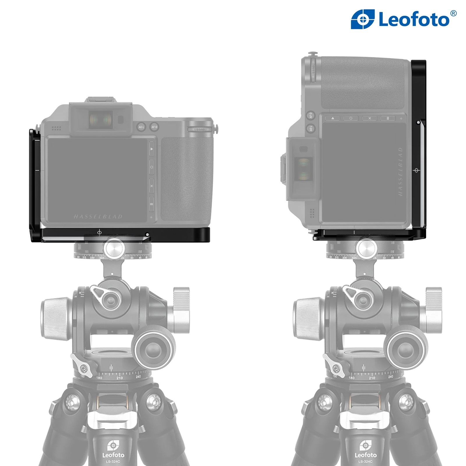 Leofoto LPH-X2D II L Plate for Hasselblad X2D, X2D II | Arca Compatible