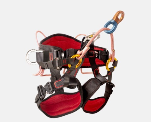 Climbing Half Body Harness Rope Arborist Saddle Tree Bridge Caving Rescue CE