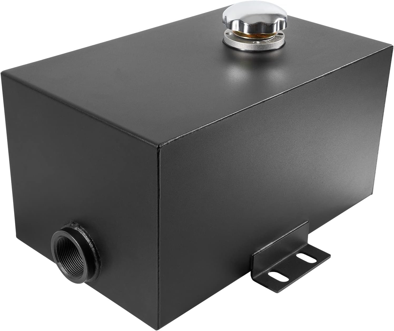 5 Gallon 14 Gauge Hydraulic Fluid Reservoir Tank,Inlet 1-1/2" & Outlet 3/4" FNPT