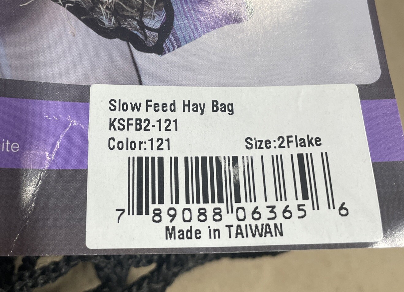 Kensington ~ KSFB2-121 ~ 2 Flake Slow Feed Hay Bag