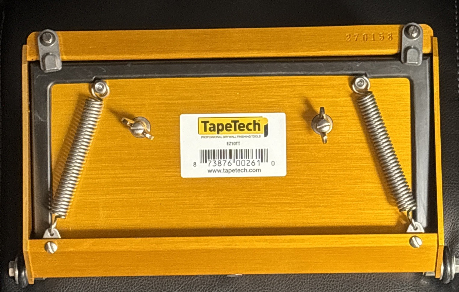 TapeTech EZ10TT - 10 Inch - EasyClean Finishing Box With EasyRoll Wheels