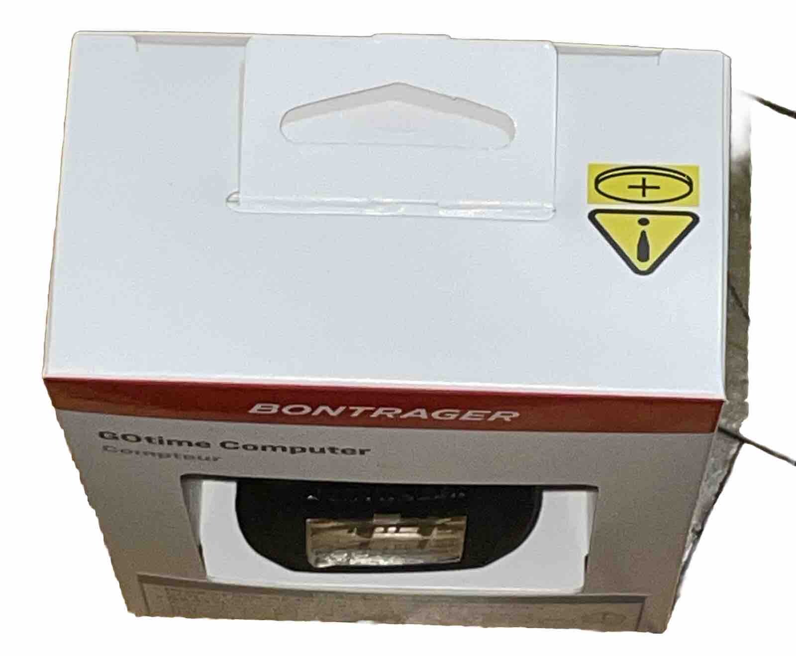 SEALED Trek Bontrager Gotime Wireless Bicycle Computer 425309 Includes Battery!