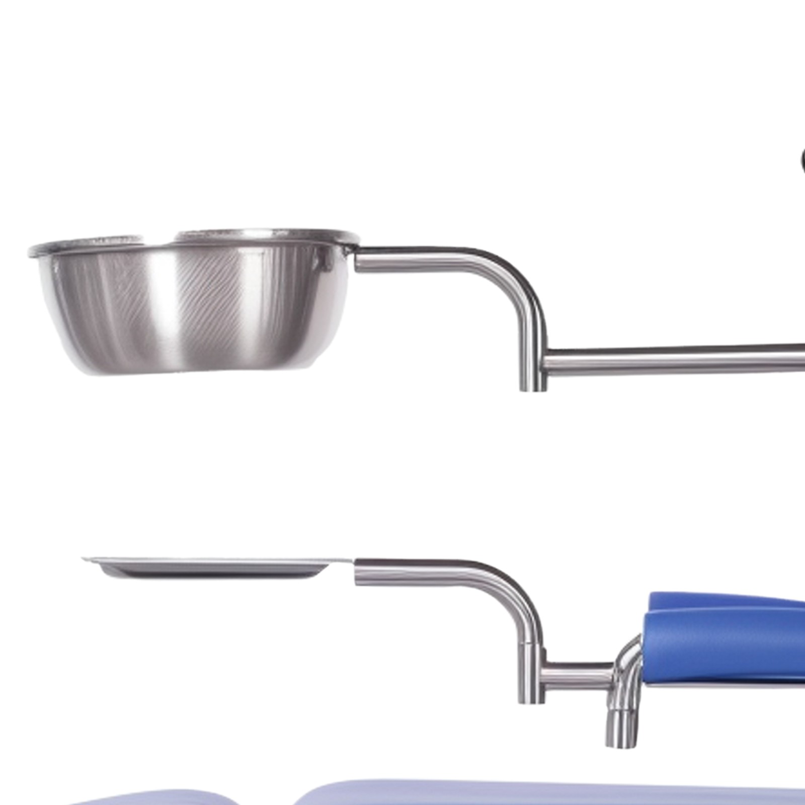 Silla portátil Dental+cubo de saliva + LED unidad dental portatil