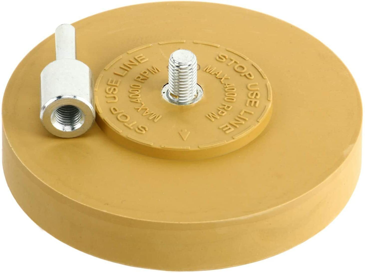 Decal Rubber Eraser Wheel Adhesive Pinstripe Sticker Remover with Drill Adapter