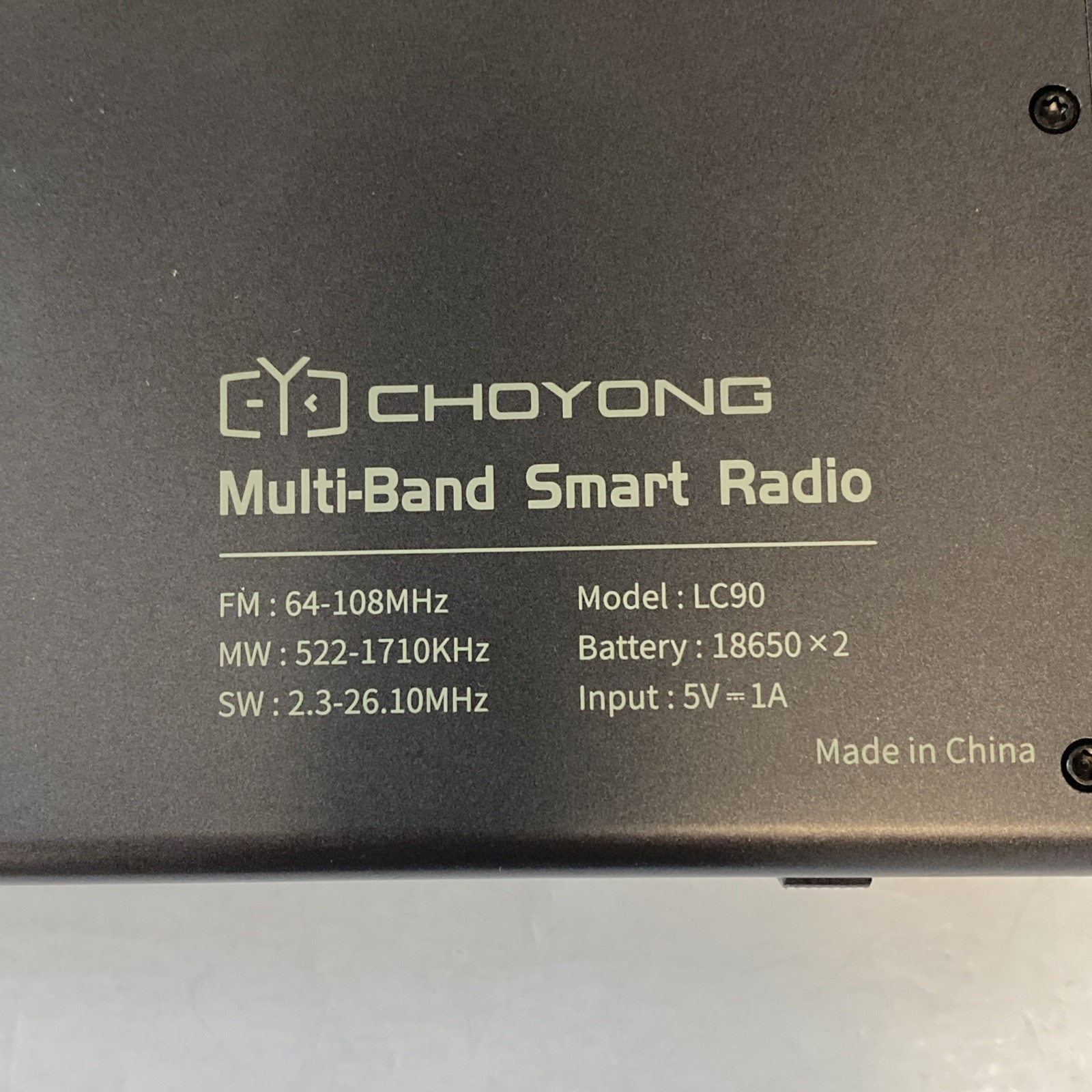 Choyong LC90 Shortwave And Internet Radio (Used Excellent) USA REAL PICTURES!!